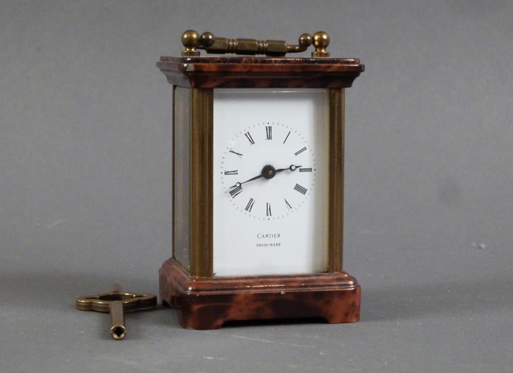 Cartier Miniature Swiss Carriage Clock (1 of 5)