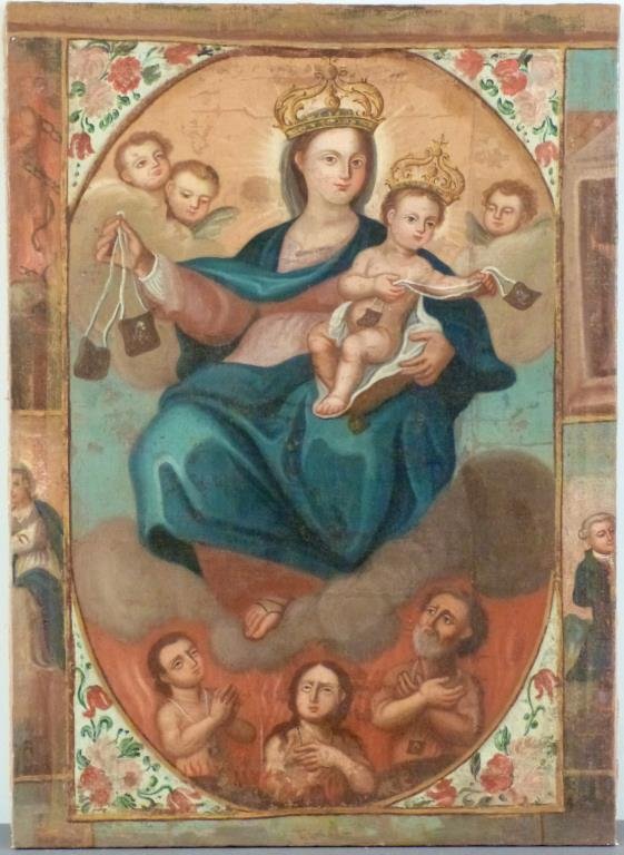 Religious (Icon) Oil on Canvas (1 of 6)