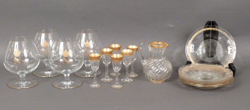 Assorted Gilt Glass Lot (1 of 5)