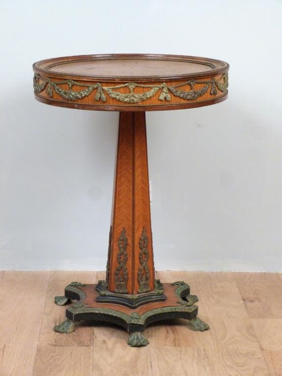 French Style Bronze Mounted Stand (1 of 5)