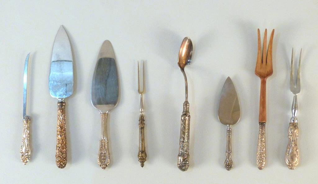 Assorted Silver Plated and Sterling Articles (1 of 5)