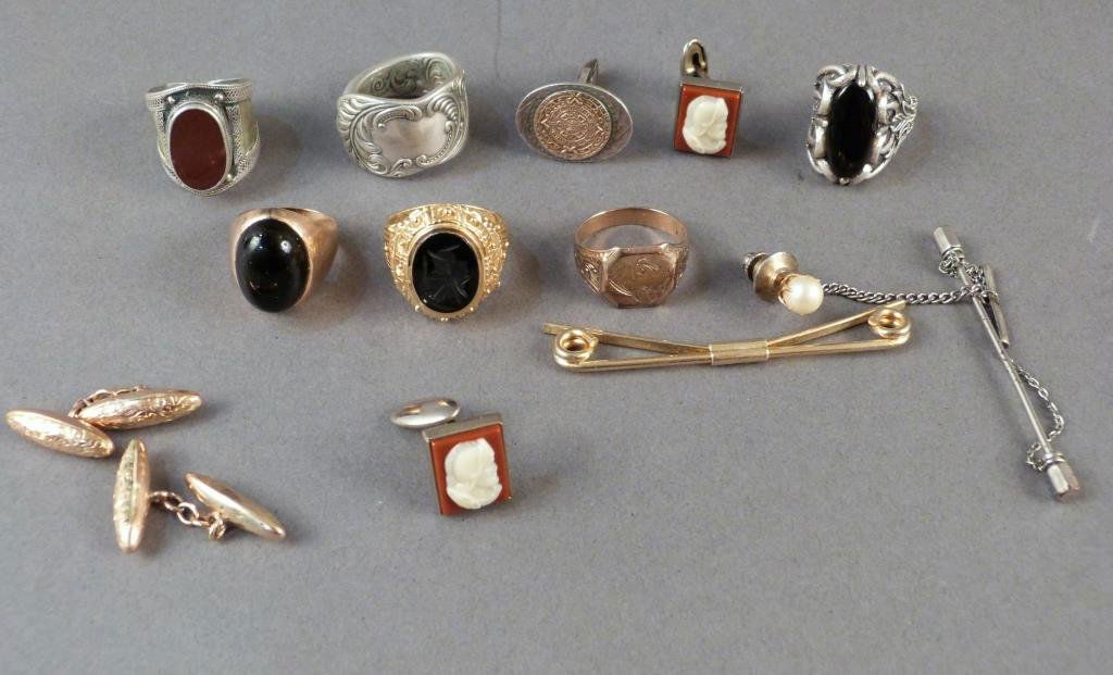 Assorted Man's Costume Jewelry (1 of 3)
