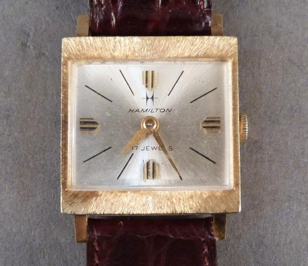 14K Gold Hamilton Wristwatch (1 of 4)