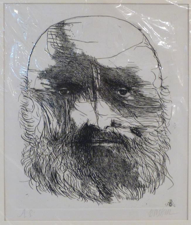Leonard Baskin - Etching (1 of 4)