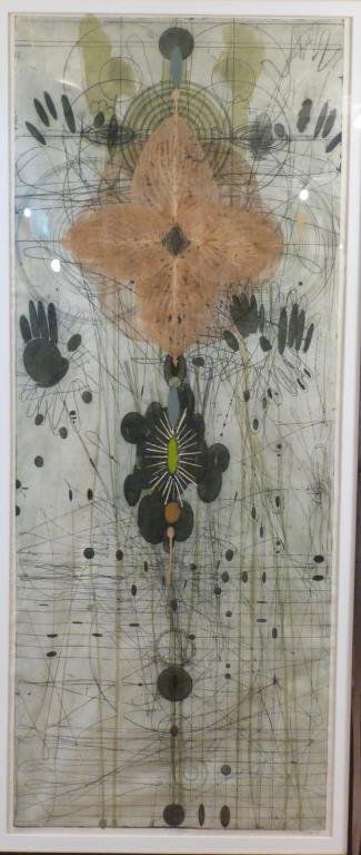 Judy Pfaff - Mixed Media on Etching (1 of 10)