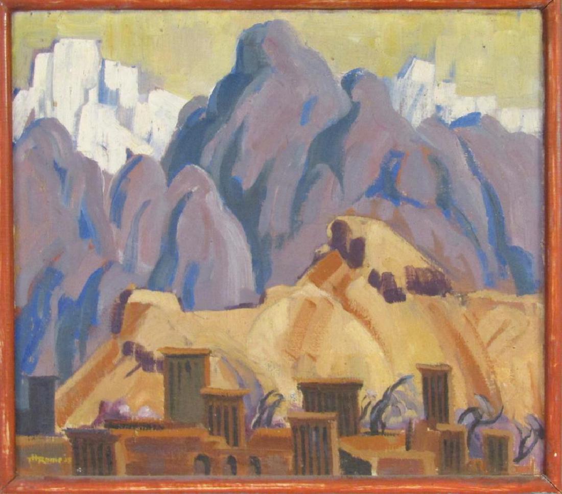 Signed Illegibly - Oil on Canvas **** (1 of 5)