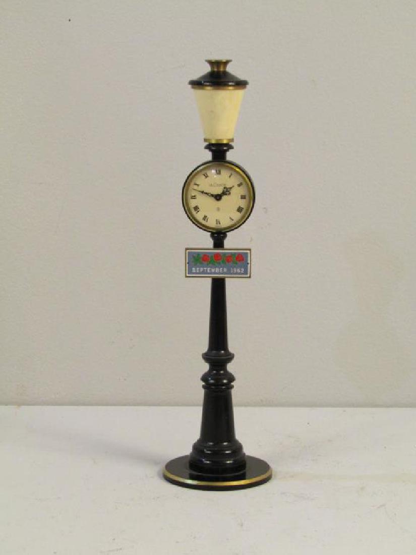 Le Coultre Miniature Lamppost Clock (1 of 5)