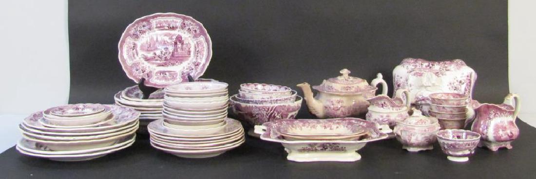 40+ Assembled Glazed Porcelain Dinner Sets (1 of 8)