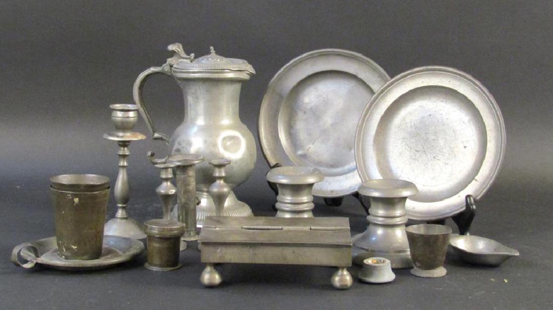 Assorted Pewter and Other Metal Articles (1 of 5)