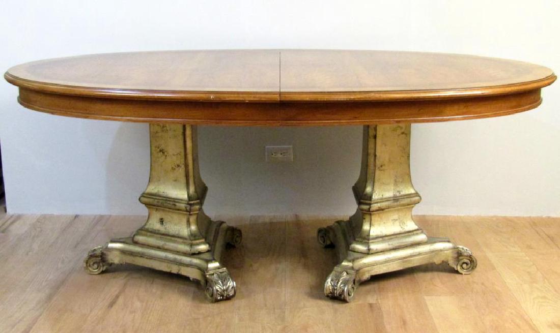 English Regency Style Extension Dining Table (1 of 6)