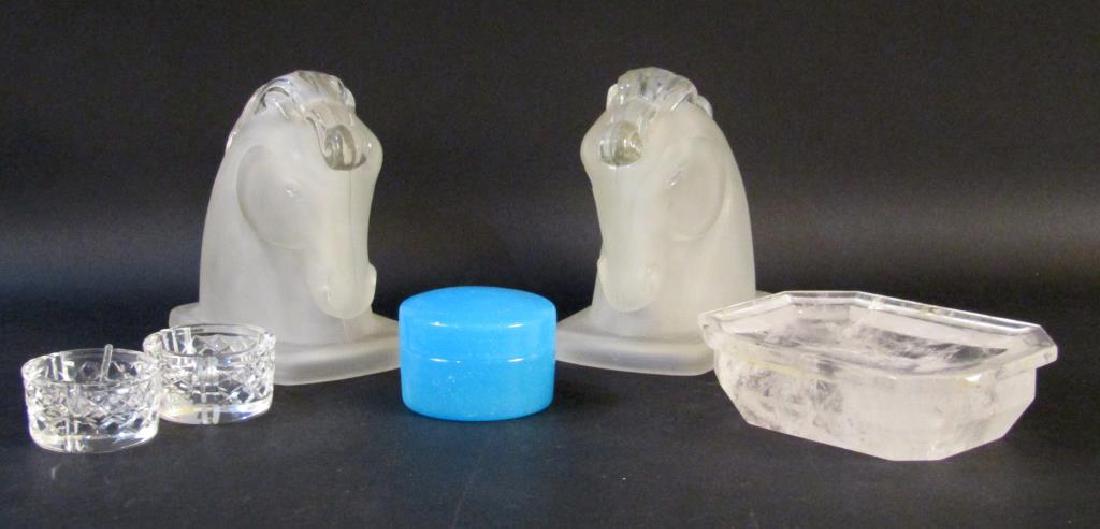 Rock Crystal & Other Glass Vanity Ensemble (1 of 6)