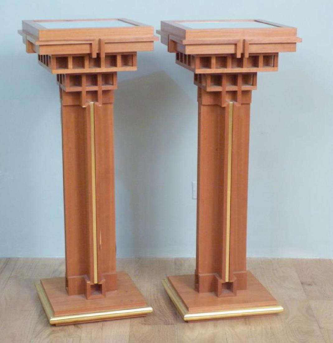 Pair of Modern Architectural Pedestals (1 of 6)