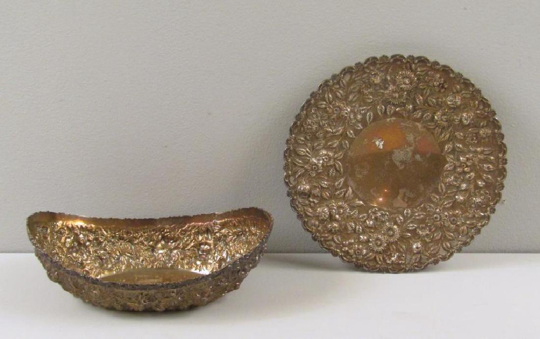 2 Sterling Repousse Serving Articles (1 of 6)