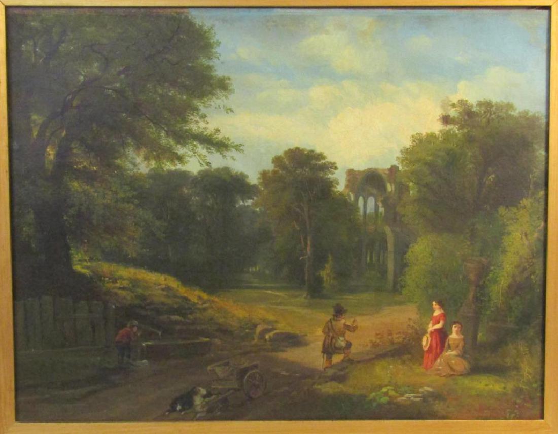 John Brown (?) - Oil on Canvas (1 of 8)