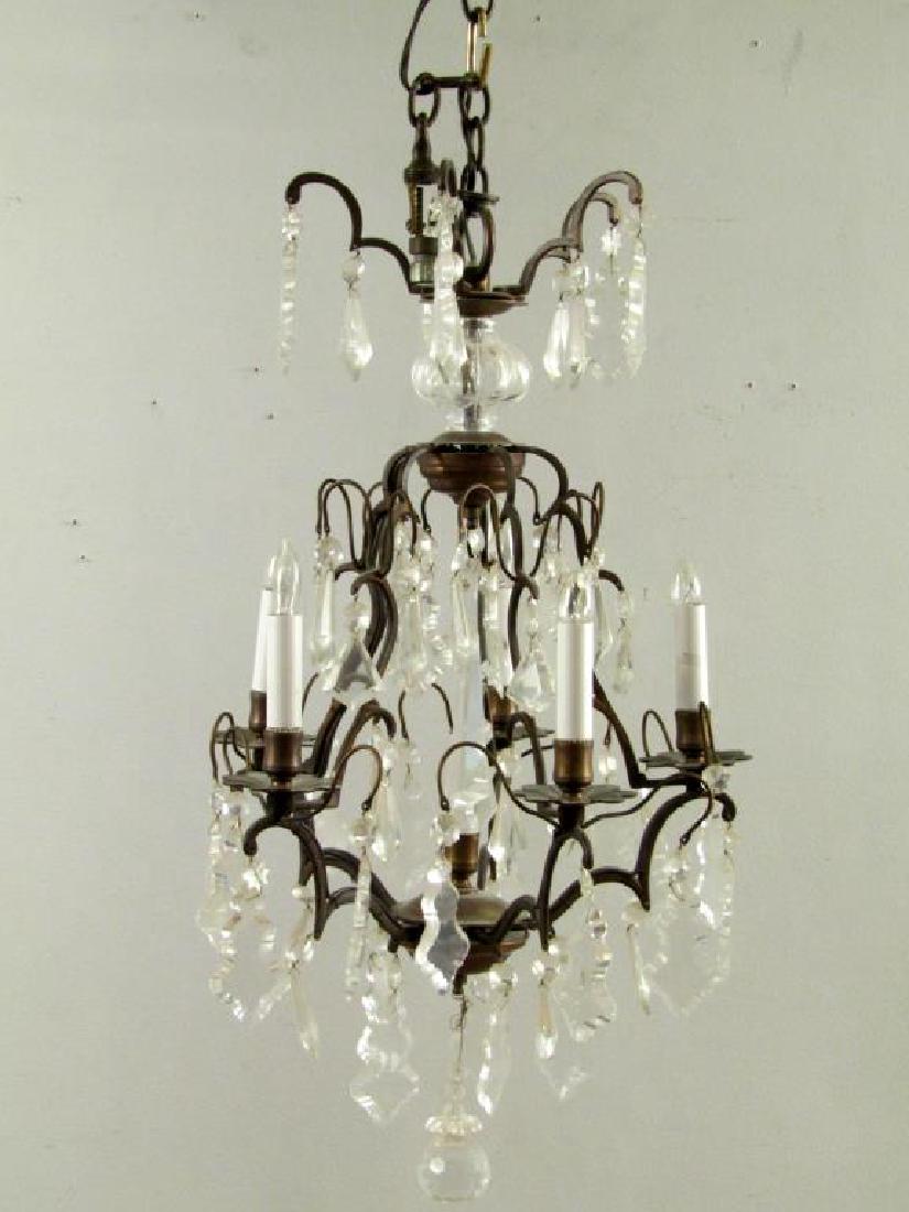 Regency Style 5 Arm Chandelier (1 of 6)