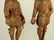 Pair Tall Wood Carved Figural Lamps - 4
