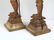 Pair Tall Wood Carved Figural Lamps - 5