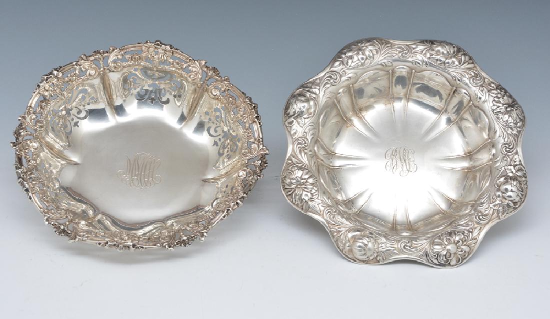 2 Gorham sterling repousse bowls (1 of 2)