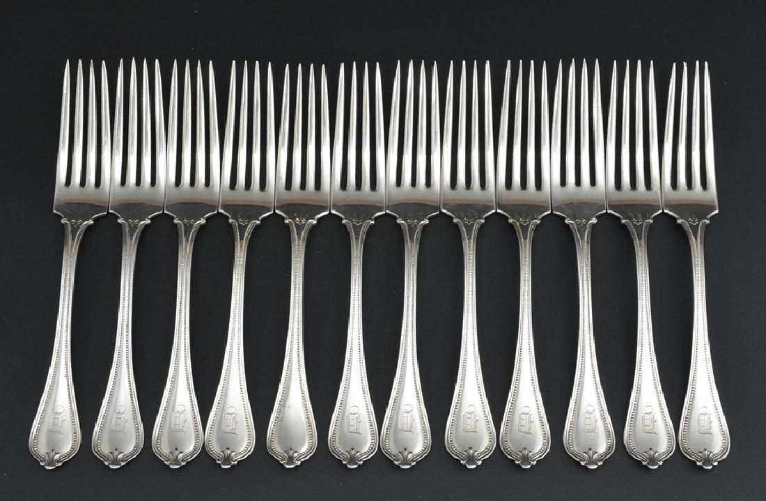 12 Towle sterling silver forks (1 of 1)