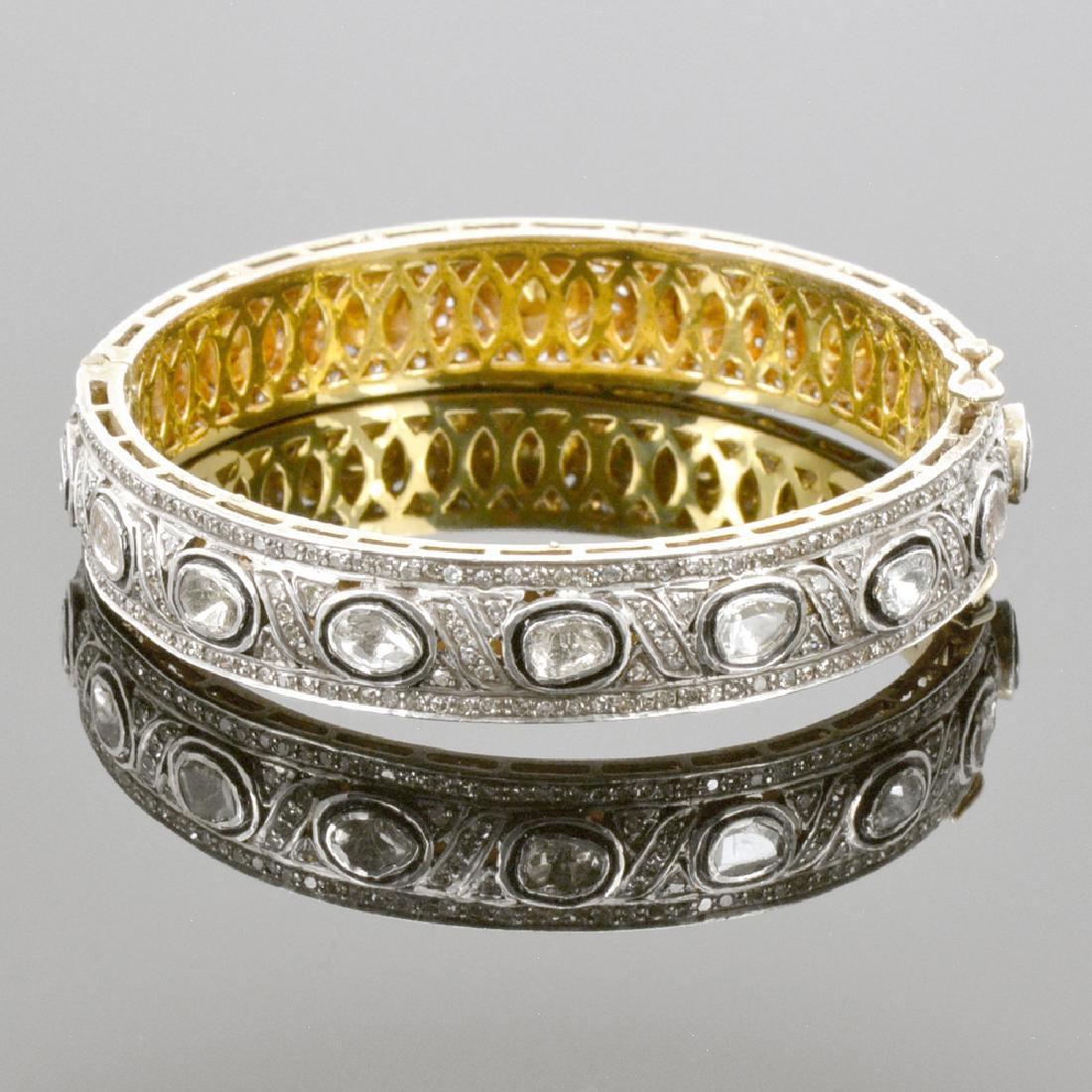 India Diamond Bangle Bracelet (1 of 1)