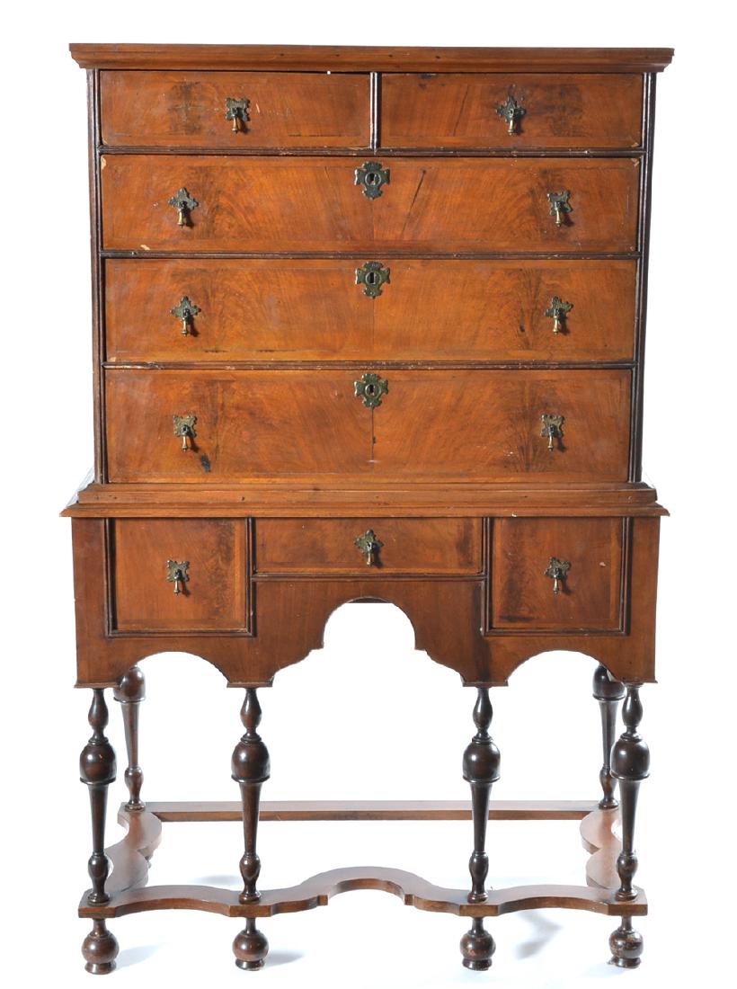 William & Mary chest on stand (1 of 7)