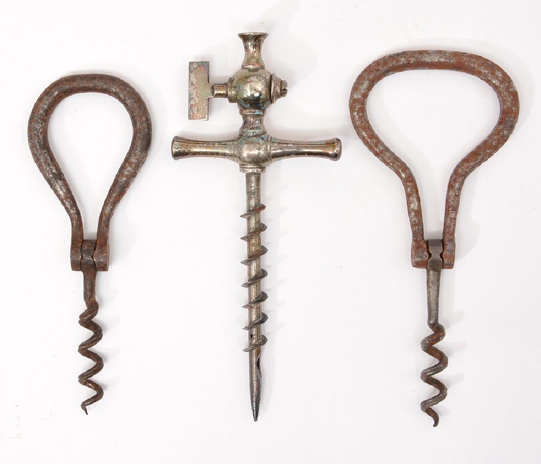 3 French 18th/19th c corkscrews (1 of 1)