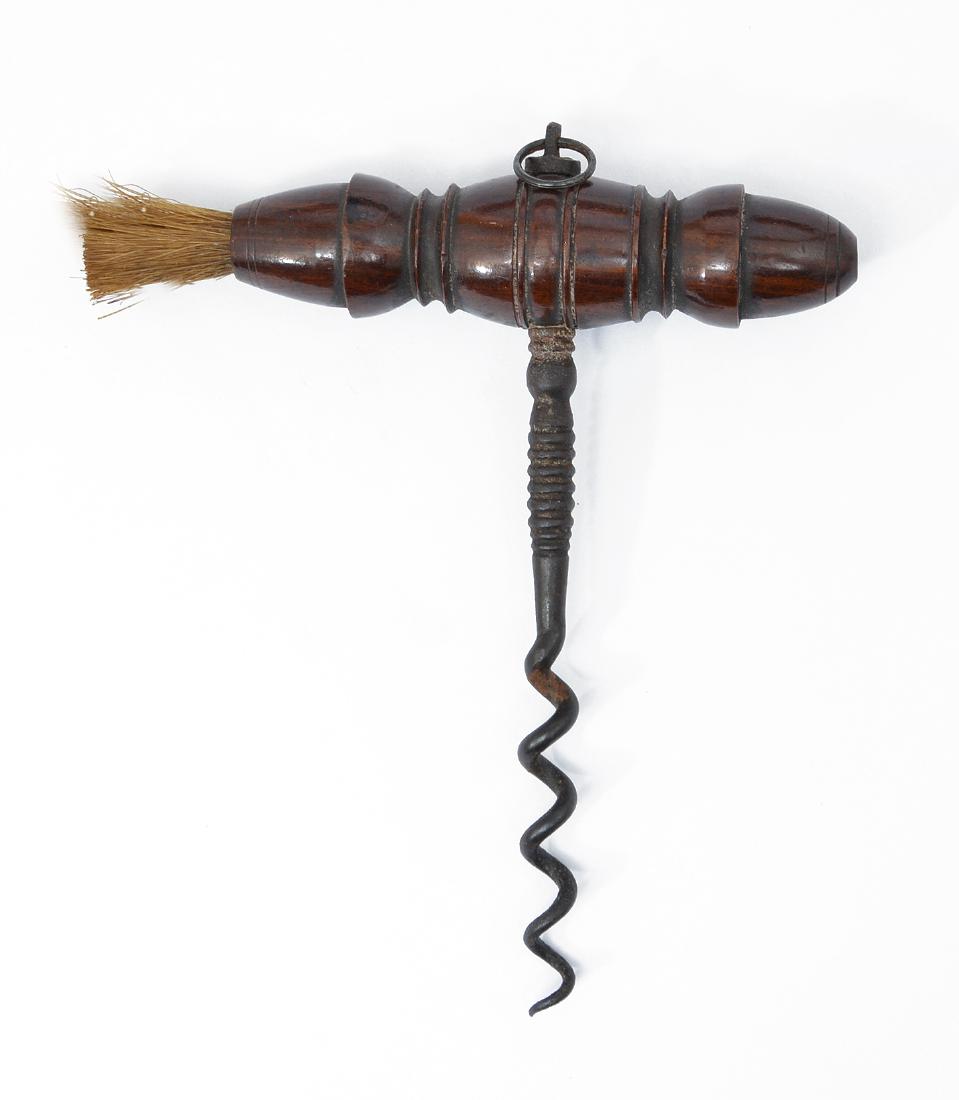 Very rare corkscrew double acorn & barrel handle (1 of 1)