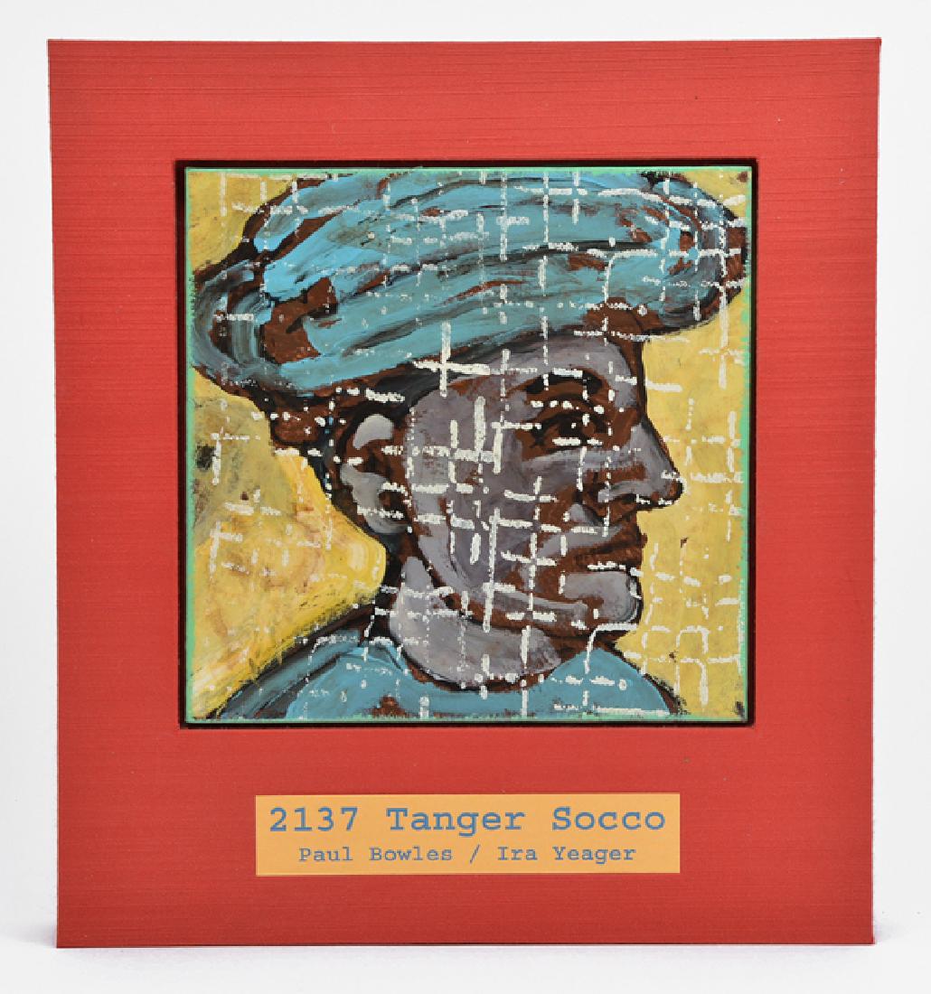 2137 Tanger Socco by Paul Bowles; illus Ira Yeager: 2137 Tanger Socco by Paul Bowles; illustrated by Ira Yeager. Paul Bowles, the composer, writer, and translator, lived in Tangier, Morocco, from 1947 until his death in 1999. Bowles was part of the exp