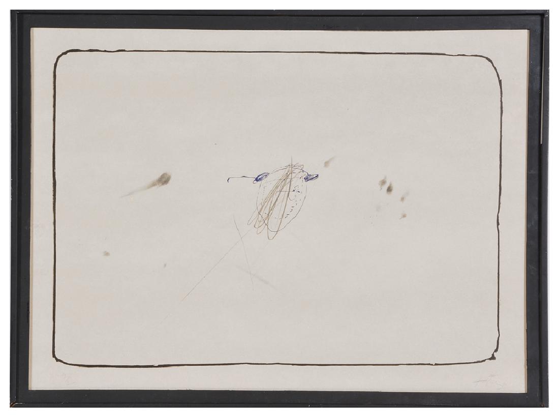 Antoni Tapies, Abstract, Lithograph (1 of 2)
