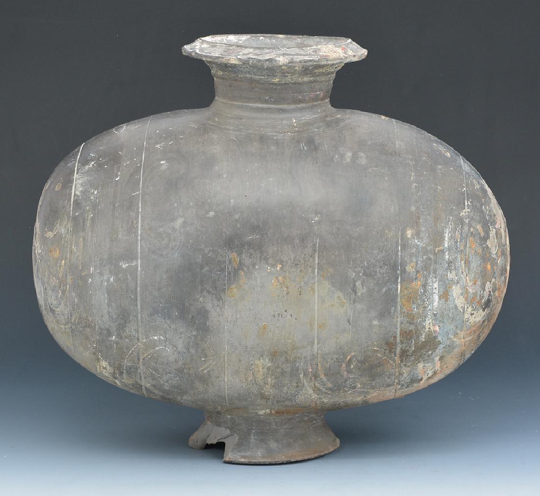 Chinese pottery cocoon jar (1 of 4)
