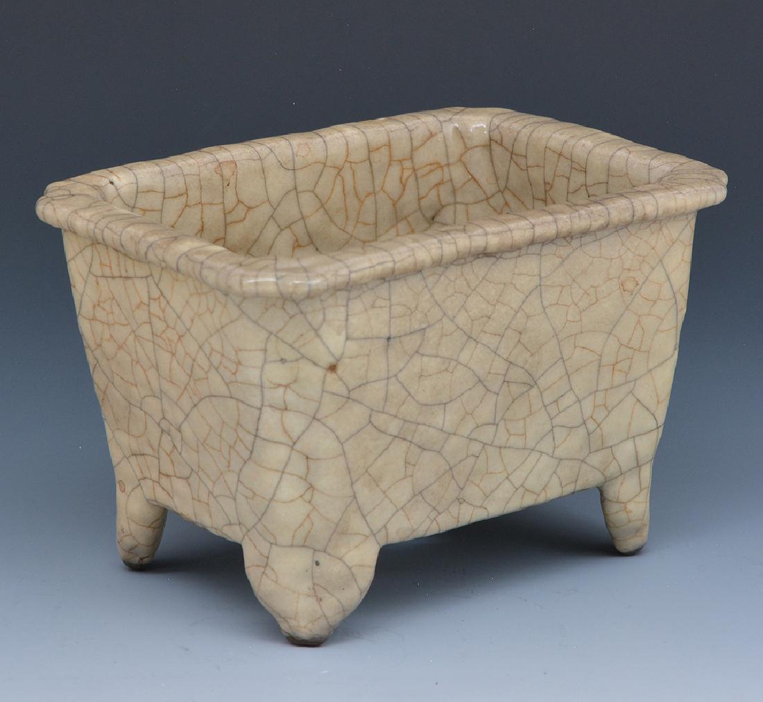 Chinese Crackle Glazed Planter (1 of 5)