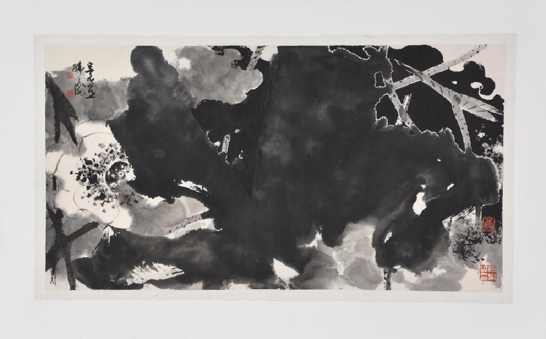 Chinese School (20th c), Ink/Paper (1 of 3)