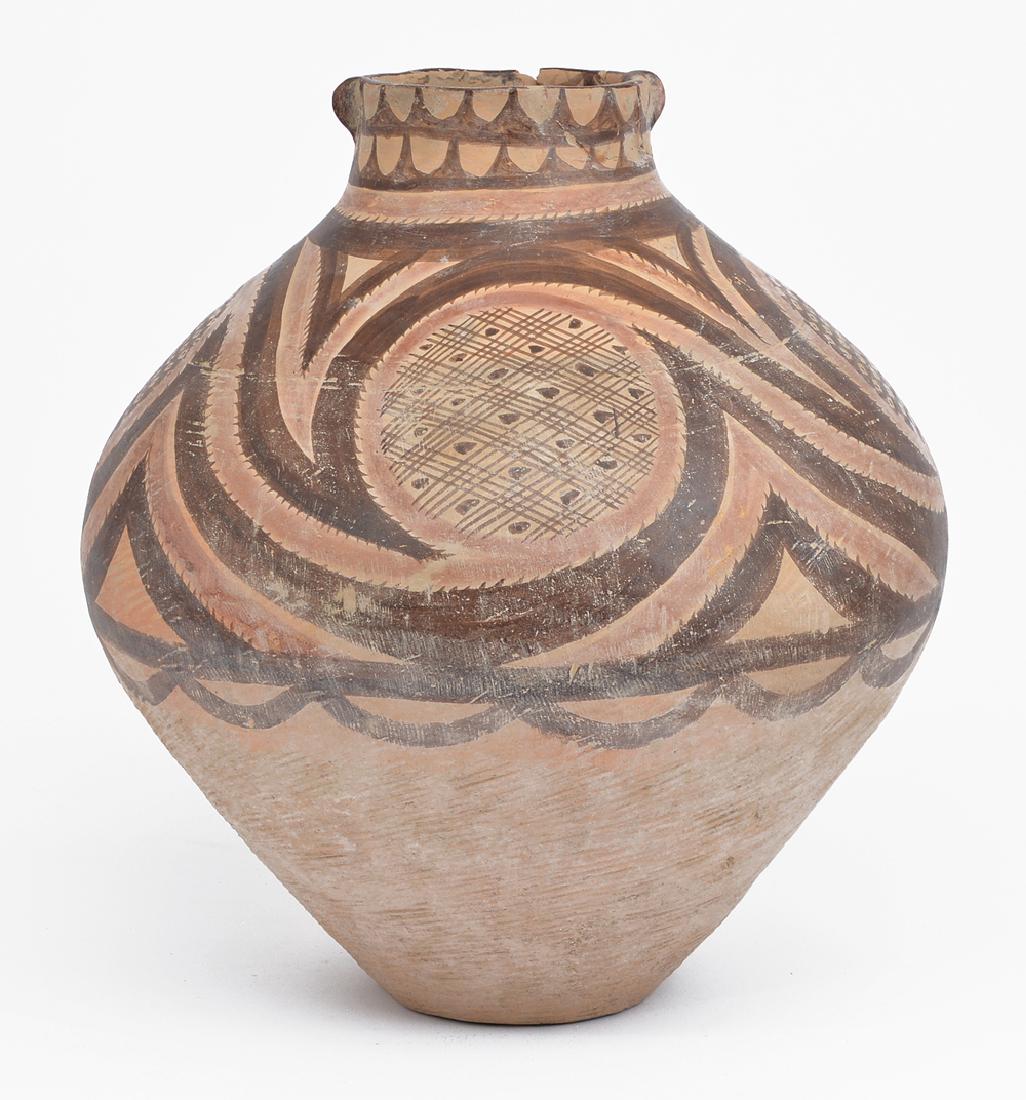 Chinese Neolithic Painted Jar (1 of 4)