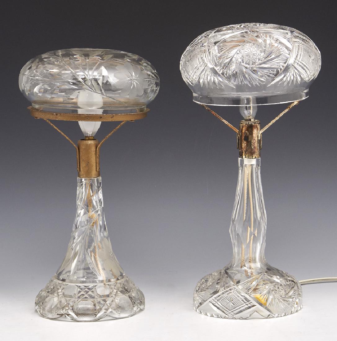 2 Cut crystal boudoir lamps (1 of 1)