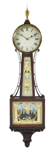 Bigelow & Kennard American Banjo Clock, 42
