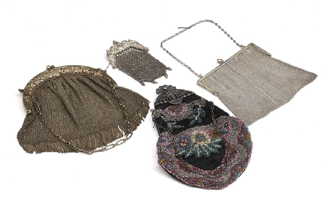 4 Victorian purses, sterling and others (1 of 1)