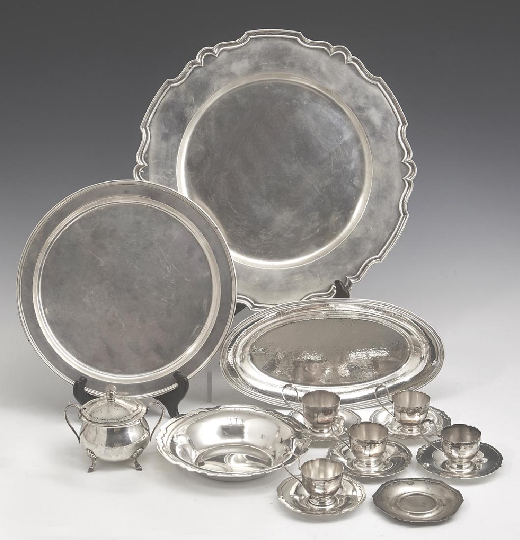 17 Pcs Shreve & Co. sterling tableware (1 of 1)