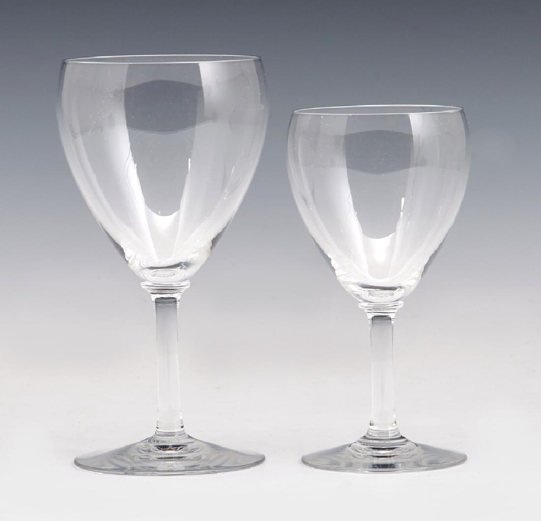 18 Pcs Baccarat crystal stemware, Chambolle pattern (1 of 1)