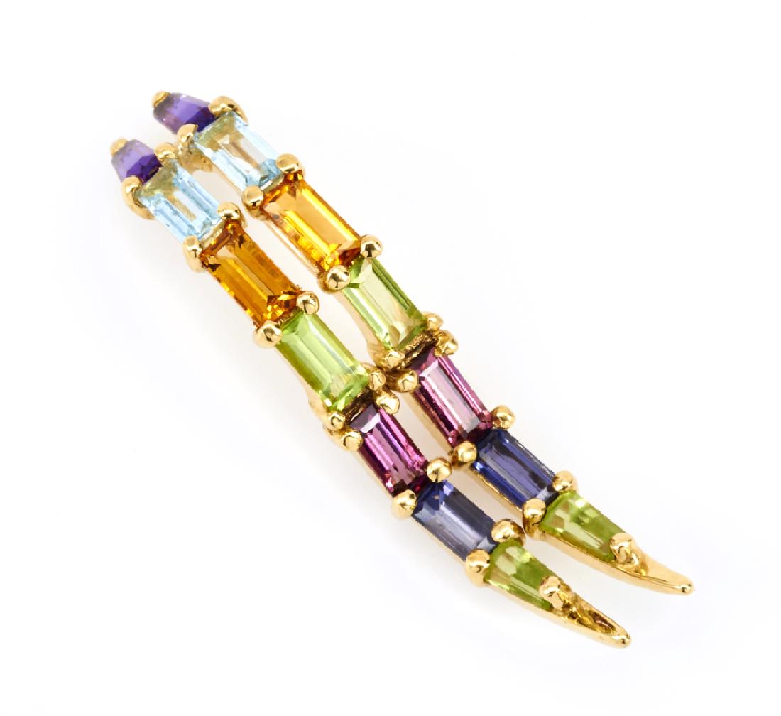 18k Gold H. Stern N.Y. Gemstone Pendant / Enhancer (1 of 1)