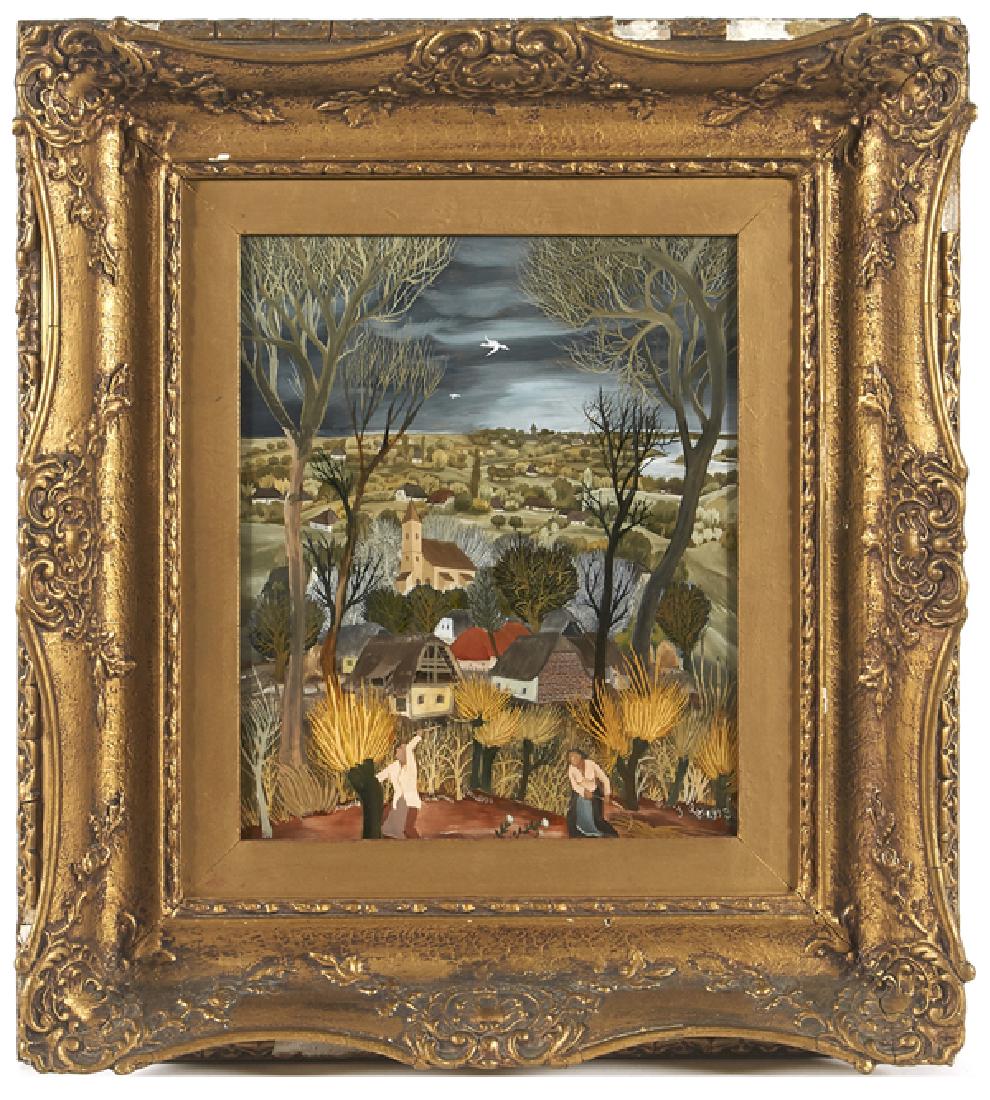 Ivan Generalic, Croatian reverse glass painting (1 of 5)