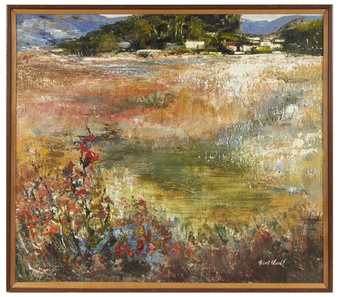 Robert Elsocht, Monterrey Peninsula, oil on canvas (1 of 4)