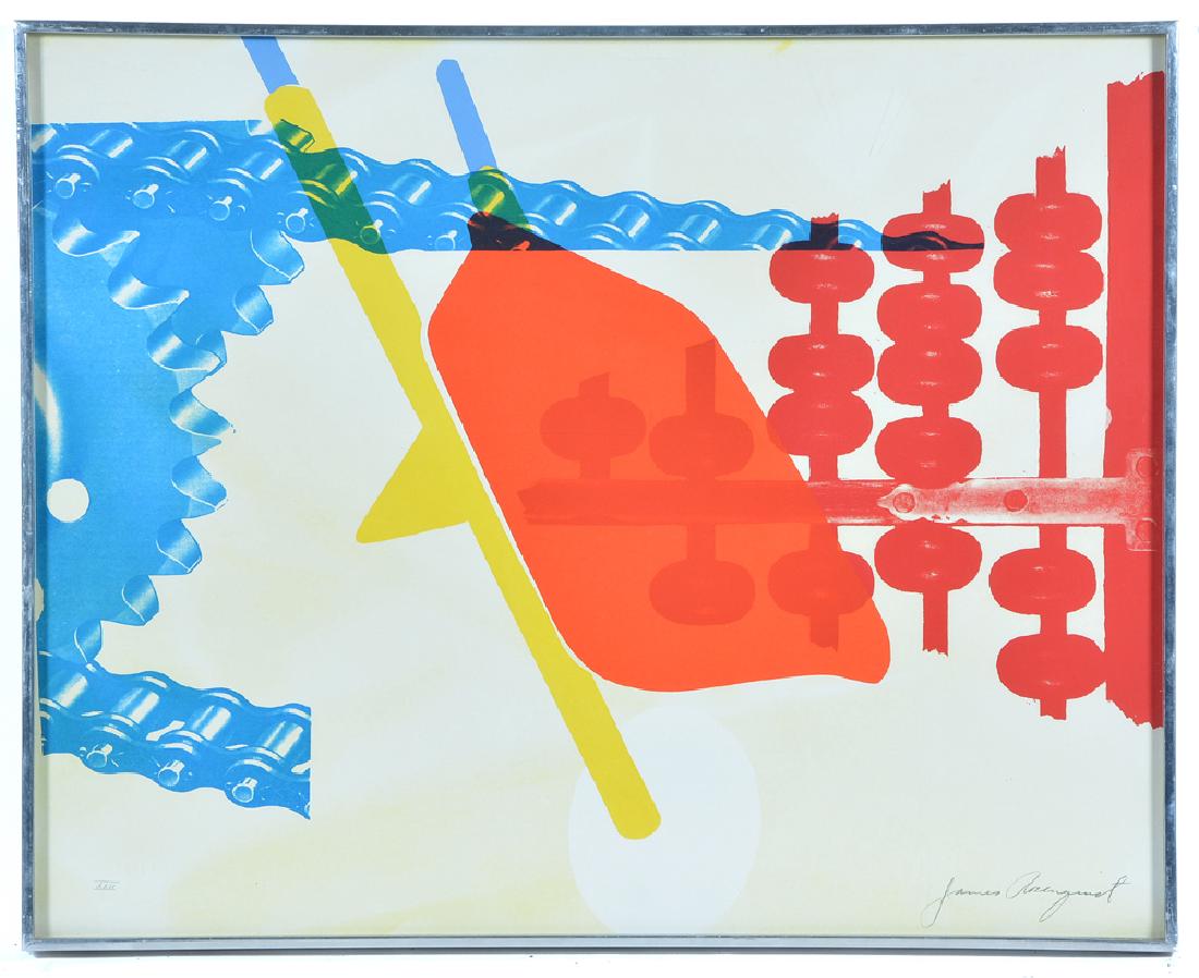 James Rosenquist, Whipped Butter, color screenprint (1 of 3)