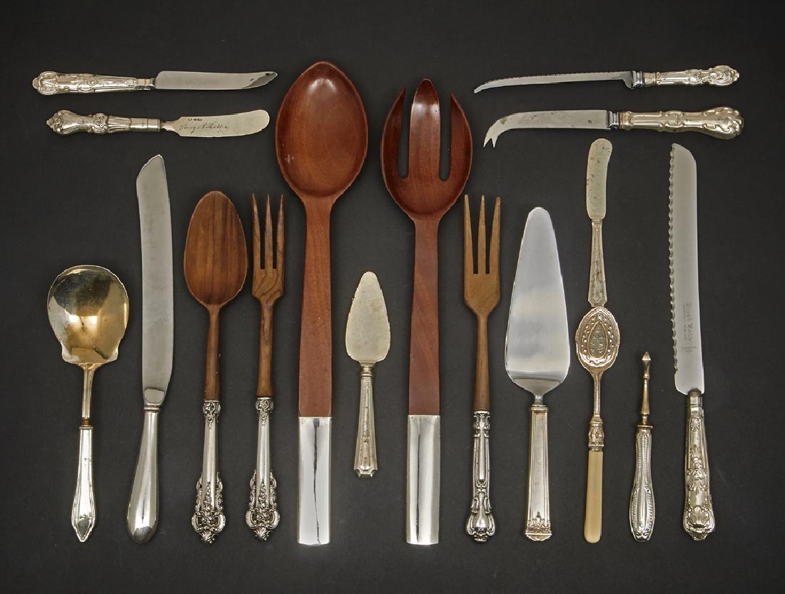 17 Sterling handled serving pieces (1 of 1)