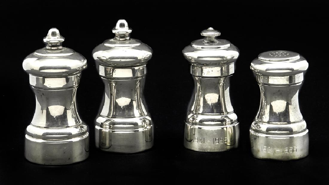 4 Sterling salt and pepper grinders (1 of 1)