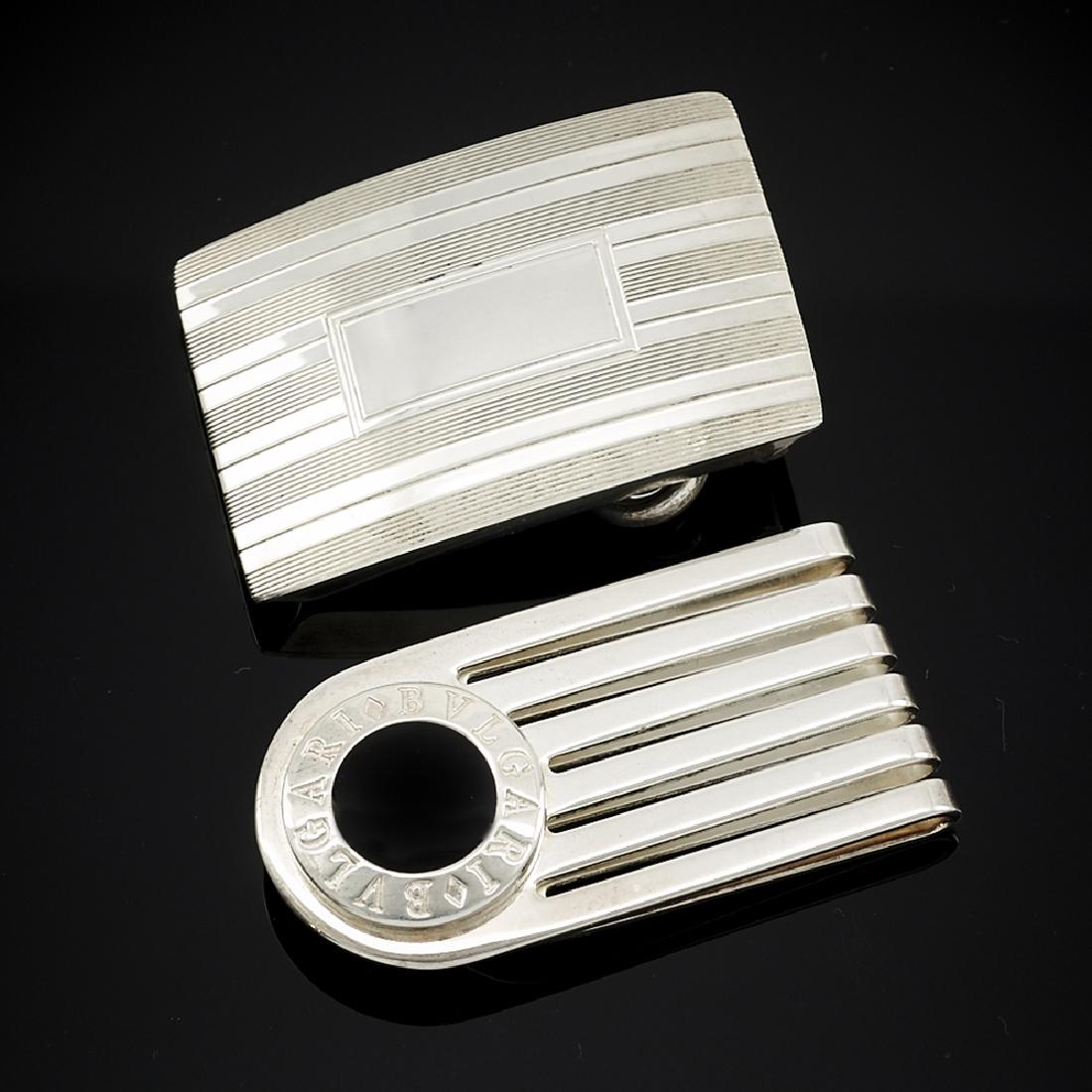 Sterling silver Tiffany & Co. and Bulgari lot. (1 of 1)