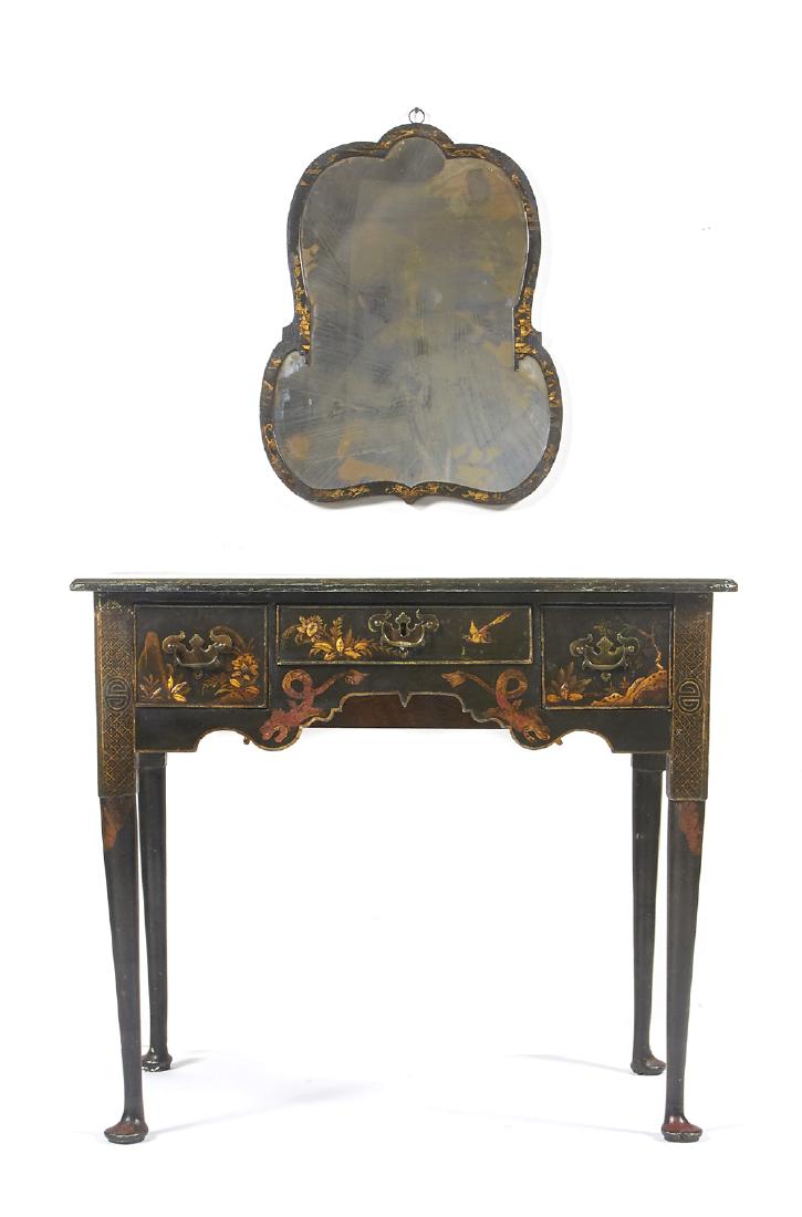 Mid 18th c English Chinoiserie dressing table (1 of 6)