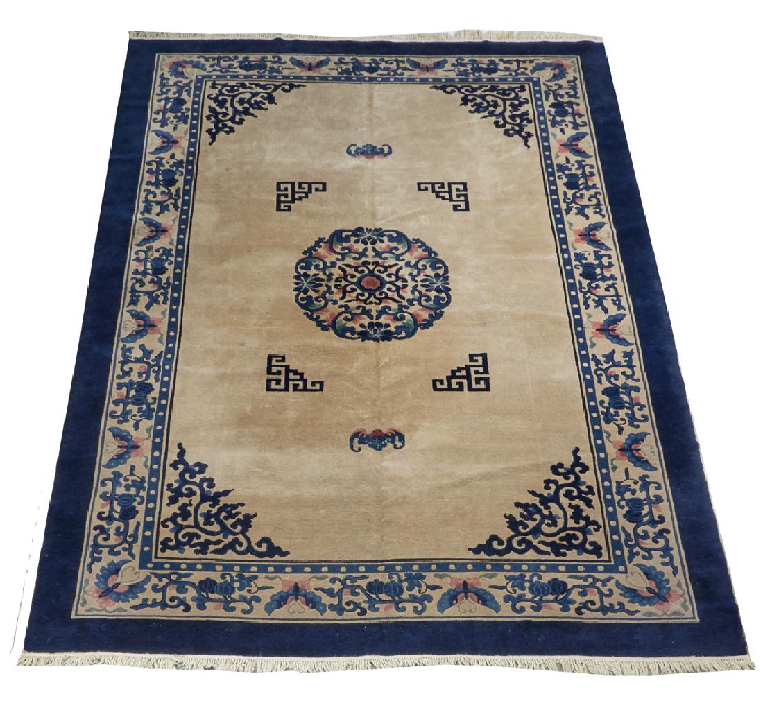Chinese Peking roomsize carpet, 16' x 9'10" (1 of 5)