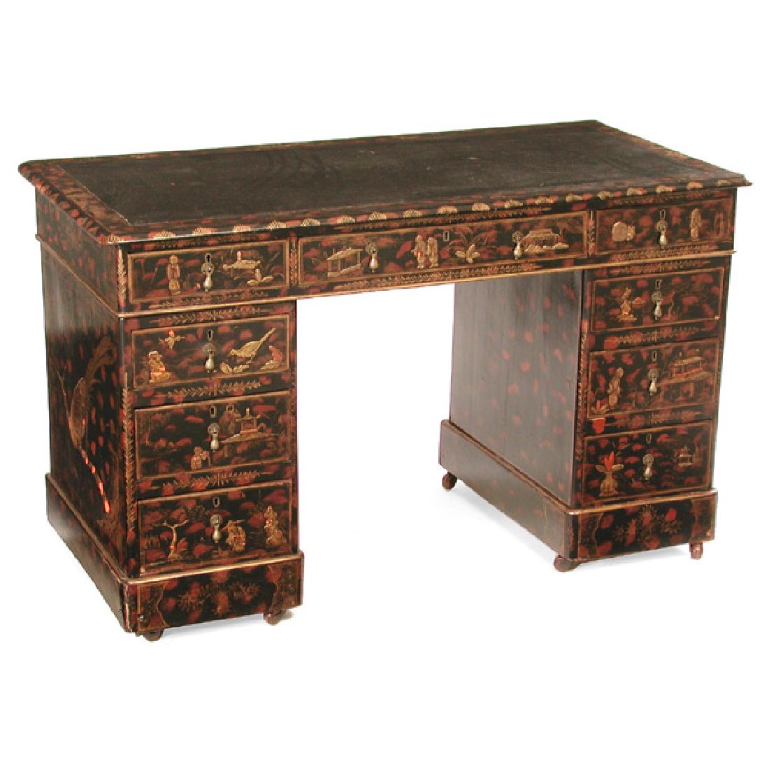 Chinoiserie Ladies Desk, 19th c (1 of 2)