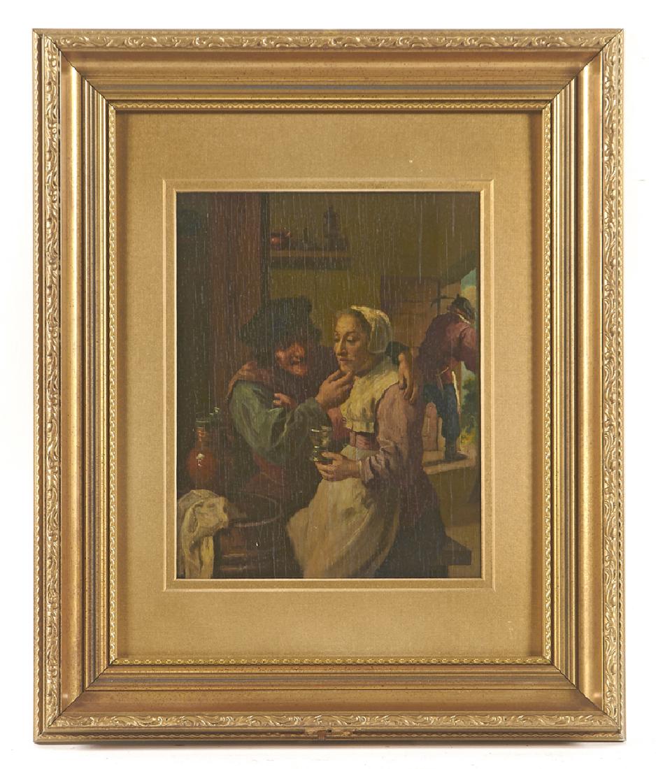 After David Teniers Painting, The Caress (1 of 4)