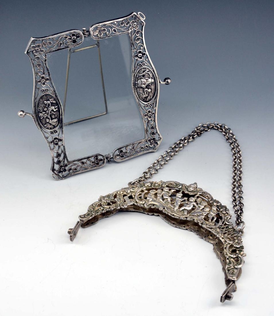 Grouping of two Continental purse fittings (1 of 1)